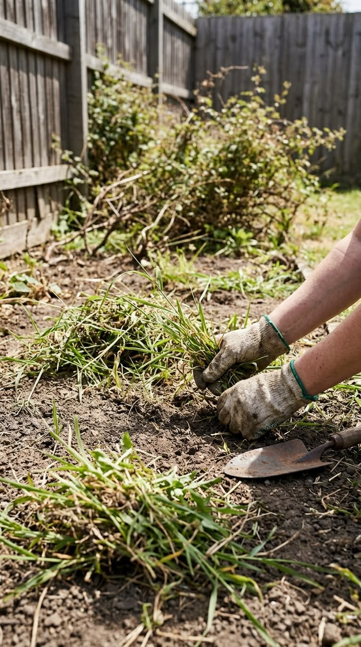 Trabajo en un jardín